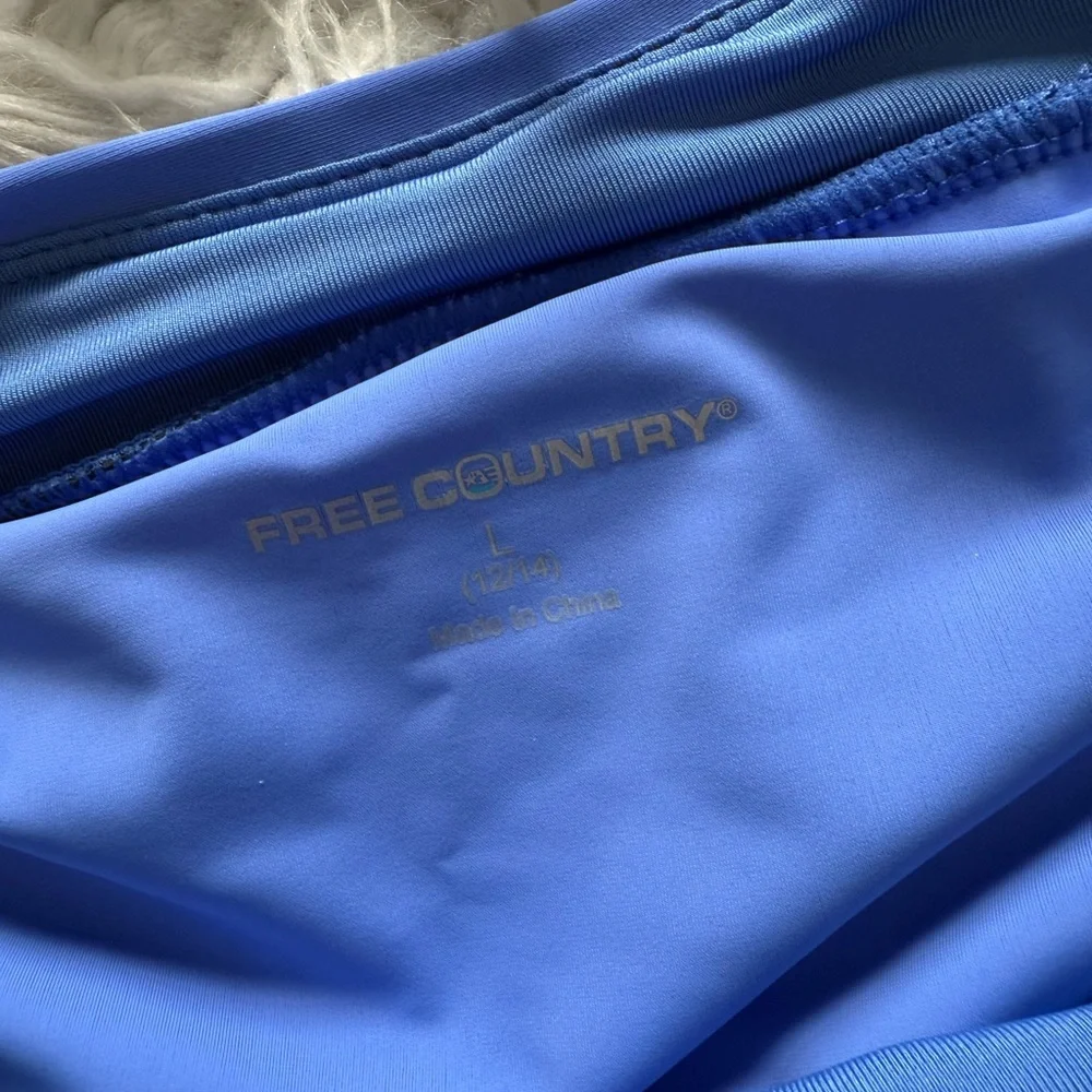 NWOT Free Country Front Slit Swim Skirt